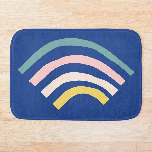 Item preview, Cute Modern Rainbow on Blue designed and sold by Ruby The Illustrator.