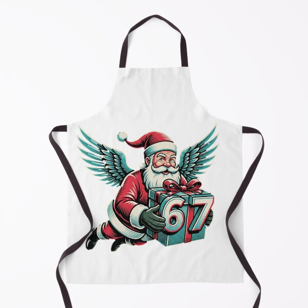 Item preview, Winged Santa 67: Retro Christmas Angel Gift Giver designed and sold by Standing Wave Studio.
