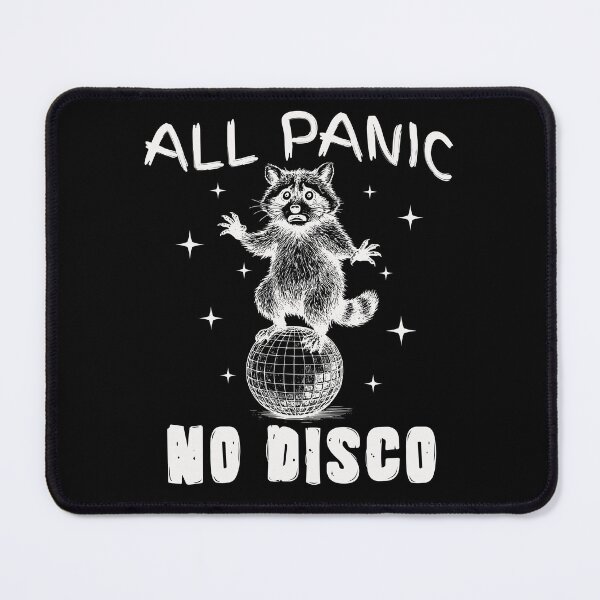 Item preview, All Panic No Disco Funny Raccoon designed and sold by MadelaneWolf.