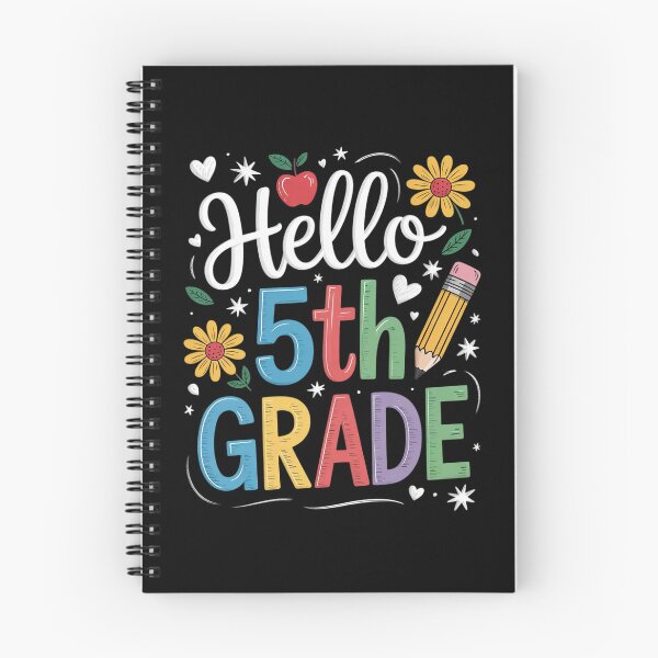 Item preview, Back To School Hello Fifth Grade Team 5th Grade Boy Girl  designed and sold by lilLilaBatArt.