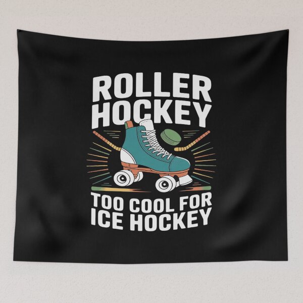 Item preview, Roller hockey Too cool for ice hockey Flat Skating designed and sold by ShelFisher.
