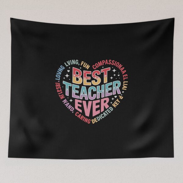 Item preview, Best Teacher Ever Teacher Motivational Appreciation  designed and sold by MicanCuteStore.