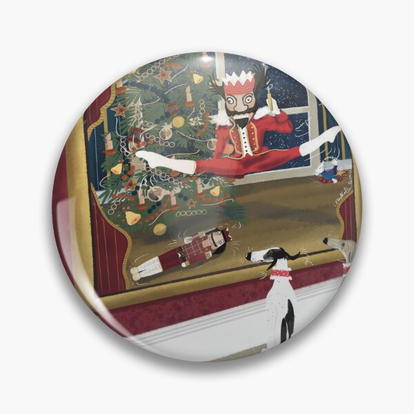Item preview, Visiting Red Nutcracker In The Great Museum  designed and sold by greytcollective.