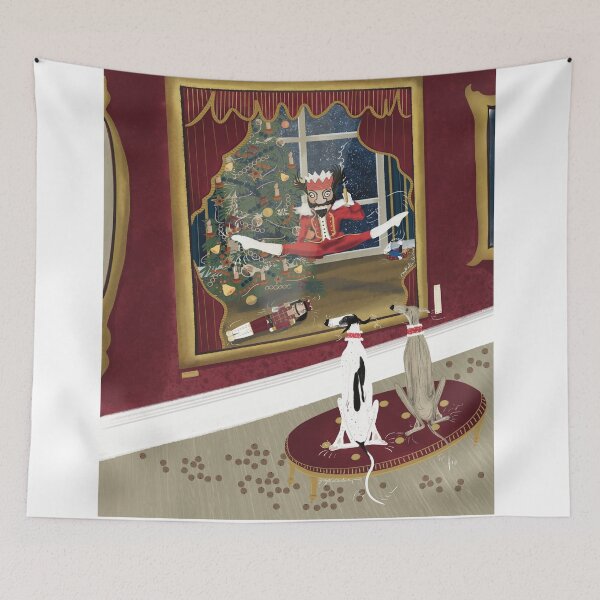 Item preview, Visiting Red Nutcracker In The Great Museum  designed and sold by greytcollective.