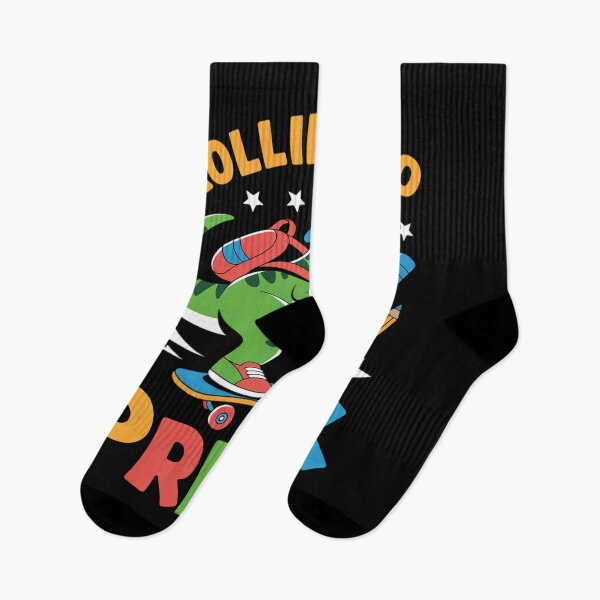 Item preview, Rollin Into Pre-k Dinosaur 1st Day of Prek Boys Preschool designed and sold by ShelFisher.