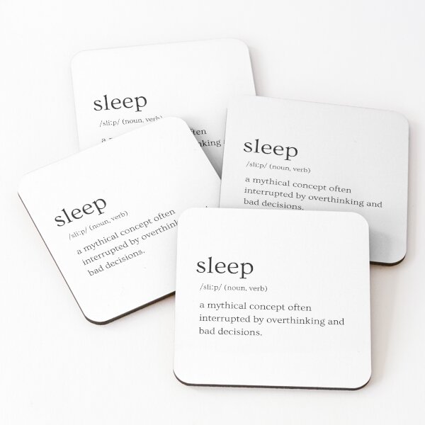 Item preview, Sleep Light | Definition Print | Sarcastic | Witty | Funny Design designed and sold by Azurion.