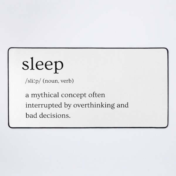 Item preview, Sleep Light | Definition Print | Sarcastic | Witty | Funny Design designed and sold by Azurion.
