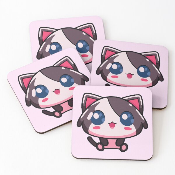 Item preview, Adorable kawaii bicolor kitten designed and sold by WAMTEES.