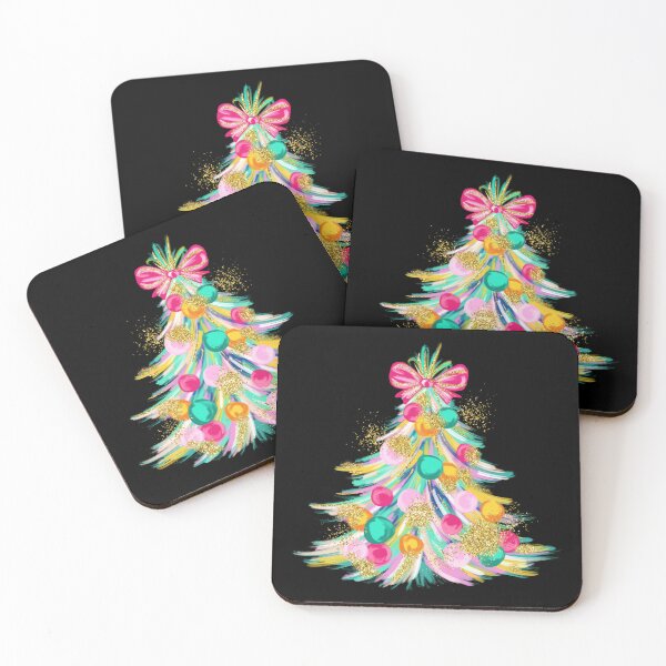 Item preview, Colorful Glitter Brush Christmas Tree designed and sold by FOFANOS28.