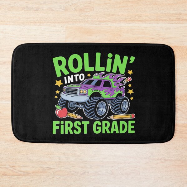 Item preview, Rolling Into 1st Grade Monster Truck Back To School designed and sold by Sandrhaus.