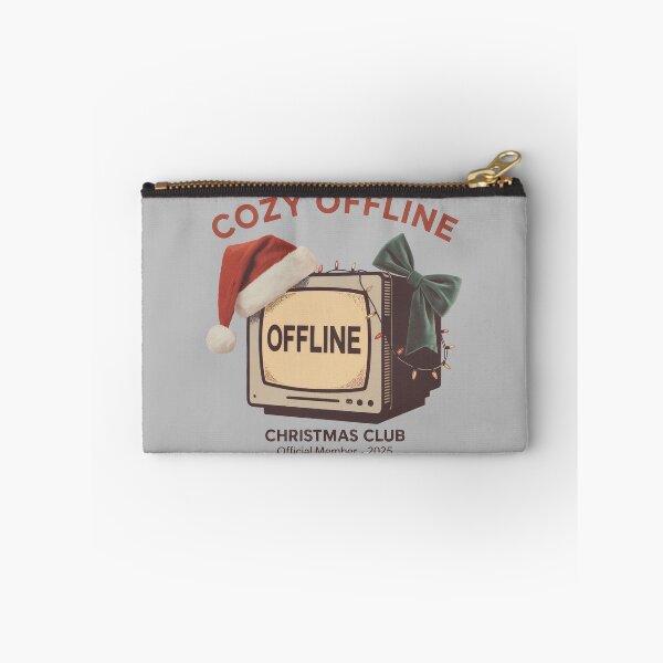 Item preview, Cozy Offline Christmas Club 2025 Retro TV designed and sold by GrzeGorzoG.