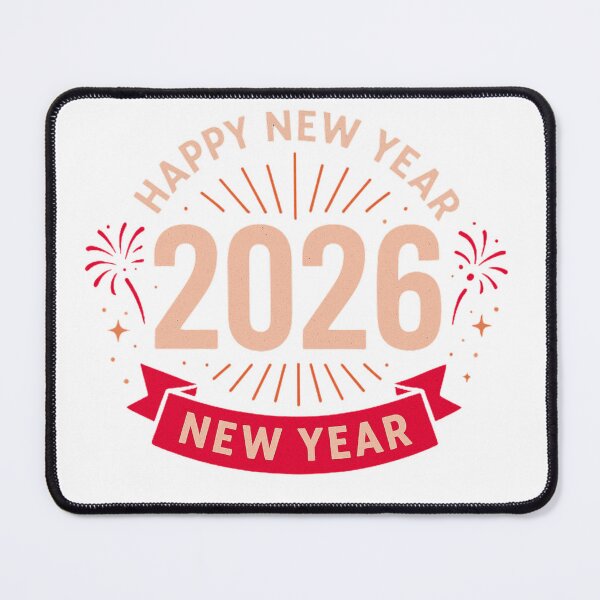 Item preview, Vintage Retro Happy New Year 2026 designed and sold by Free-Corner.
