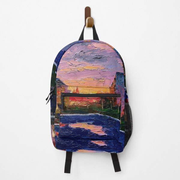 Item preview, Borys Serdyuk: Orange Sunset in the City designed and sold by ukrainianvin.
