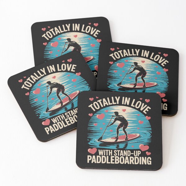 Item preview, Romantic Totally In Love With Stand Up Paddleboarding designed and sold by Sandrhaus.