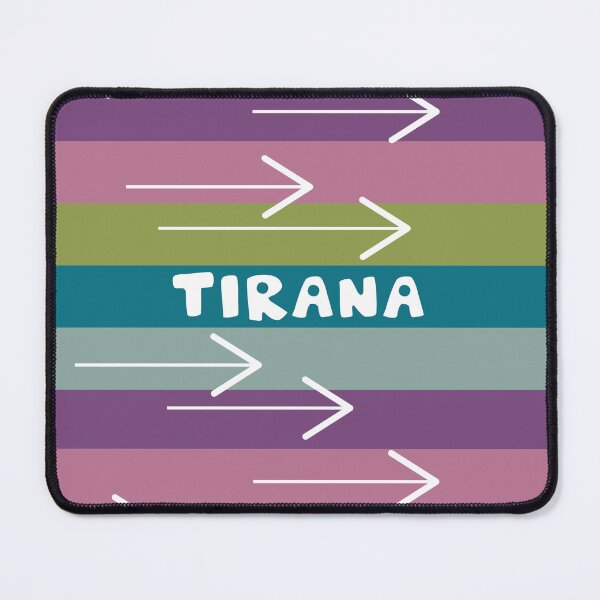 Item preview, Colorful Tirana Arrow Motive Button Pin Albania designed and sold by INTRIGUEprints.