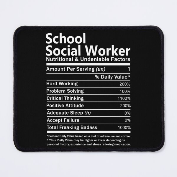 Item preview, School Social Worker designed and sold by SperryRoger.