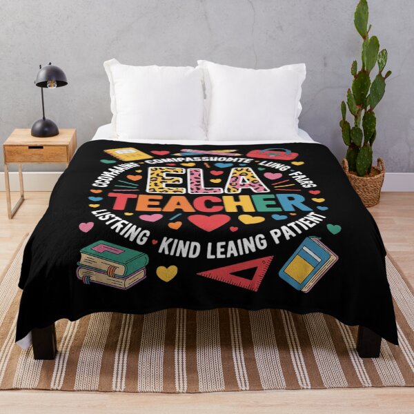 Item preview, English Language Arts Teacher  designed and sold by lilLilaBatArt.