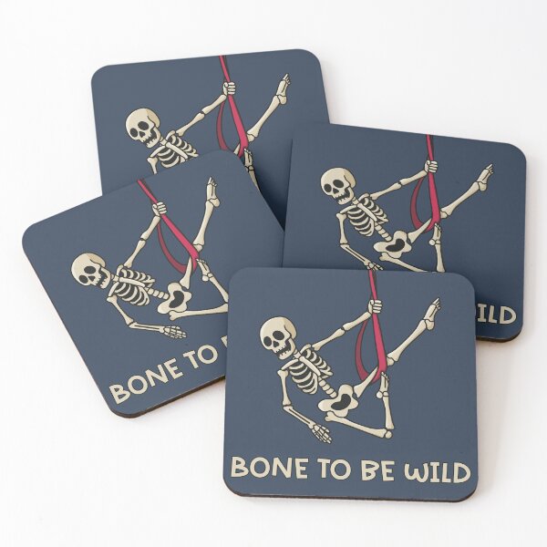 Item preview, Bone to Be Wild – Skeleton on Aerial Sling designed and sold by Becky-Poppins.