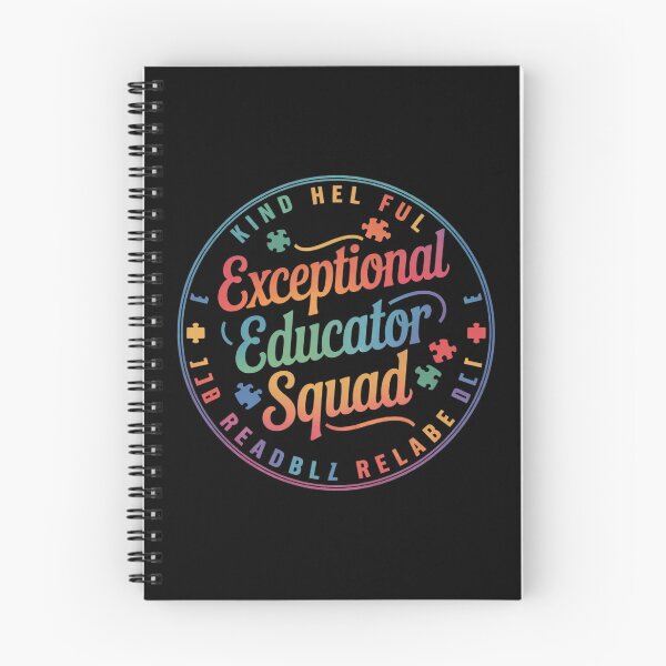 Item preview, Exceptional Educator Squad Special Education Teacher Autism  designed and sold by lilLilaBatArt.