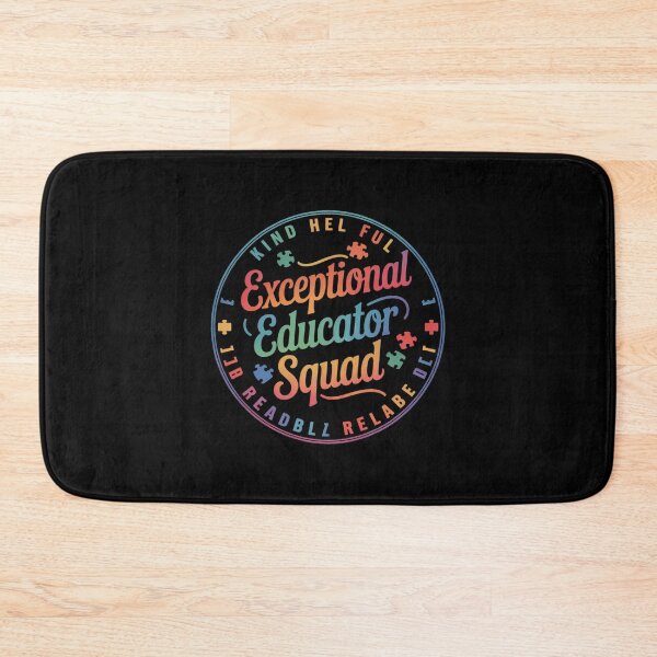 Item preview, Exceptional Educator Squad Special Education Teacher Autism  designed and sold by lilLilaBatArt.