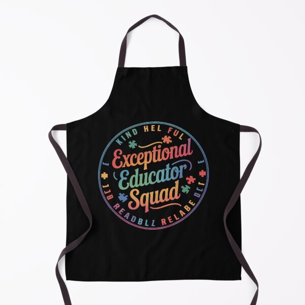 Item preview, Exceptional Educator Squad Special Education Teacher Autism designed and sold by lilLilaBatArt.