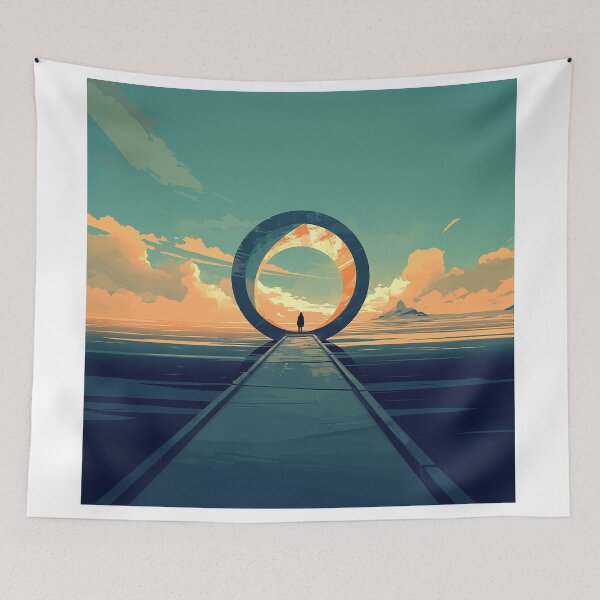 Item preview, Pathway Toward Sunset Portal designed and sold by Christian Weiss.