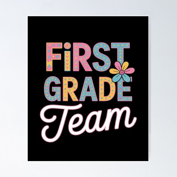 Item preview, First Grade Team Teacher Back To School 1st Grade Squad Kids  designed and sold by MicanCuteStore.