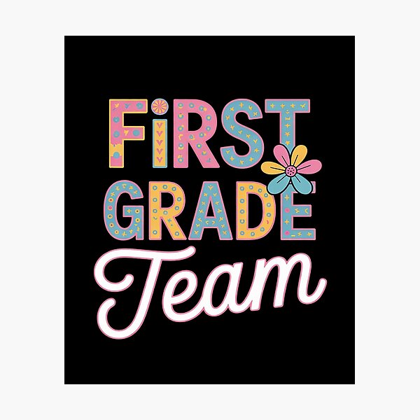 Item preview, First Grade Team Teacher Back To School 1st Grade Squad Kids  designed and sold by MicanCuteStore.