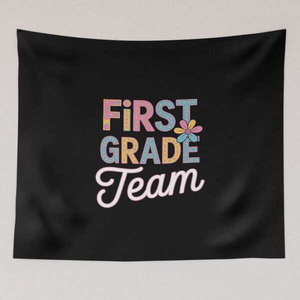 Item preview, First Grade Team Teacher Back To School 1st Grade Squad Kids  designed and sold by MicanCuteStore.
