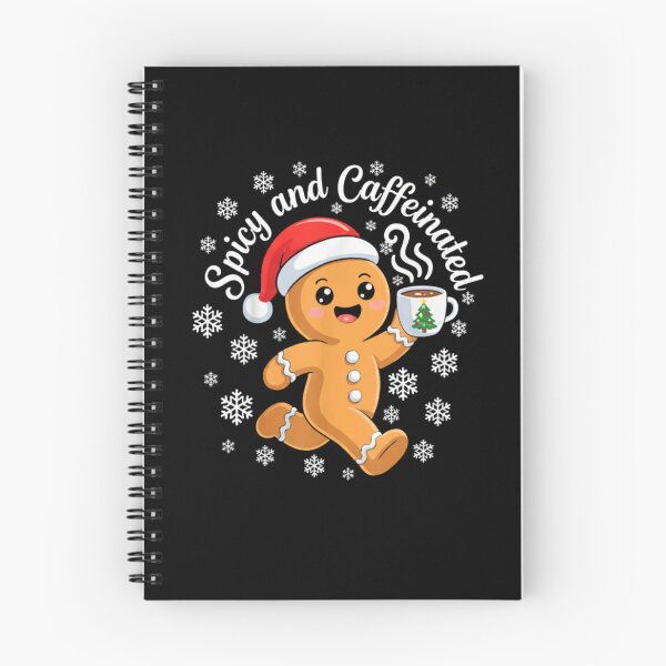 Item preview, Spicy and Caffeinated  Men Women Gingerbread Christmas  designed and sold by RDRdesign.