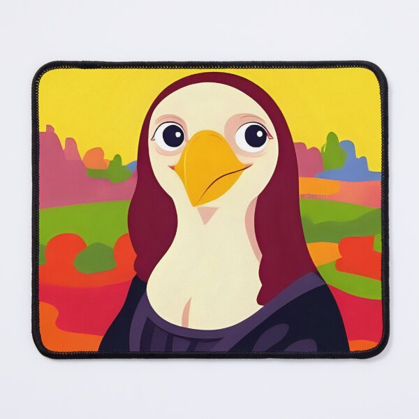 Item preview, Birdalisa Painting Woman with Bird Face Starring Monalisa designed and sold by bestggraphico.