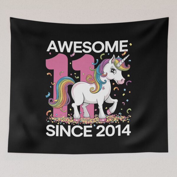 Item preview, 11 Years Old Unicorn Flossing 11th Birthday Girl Party designed and sold by KotexTemu.