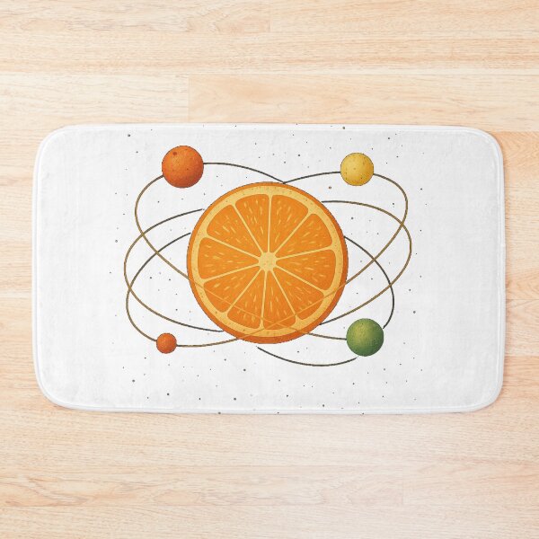 Item preview, Solar Citrus Planet T-Shirt – Space Orange Galaxy Cosmic Fruit Tee designed and sold by KDesignCrafts.