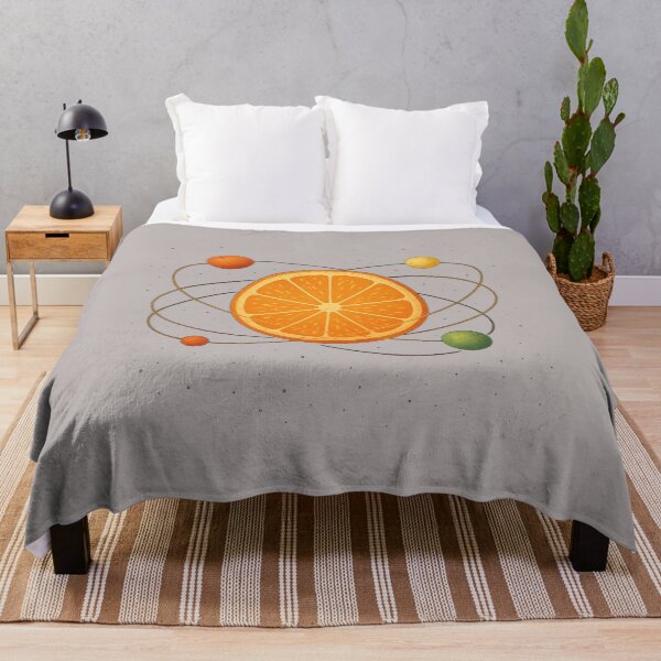 Item preview, Solar Citrus Planet T-Shirt – Space Orange Galaxy Cosmic Fruit Tee designed and sold by KDesignCrafts.