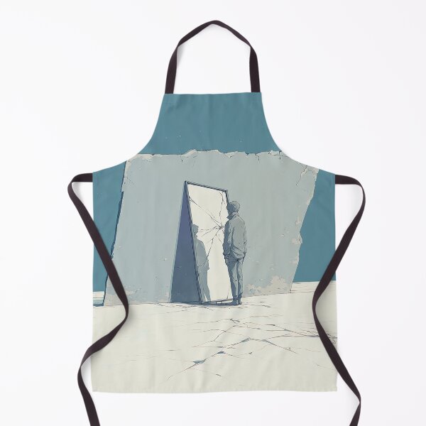 Item preview, Man Facing Broken Reflection designed and sold by Christian Weiss.