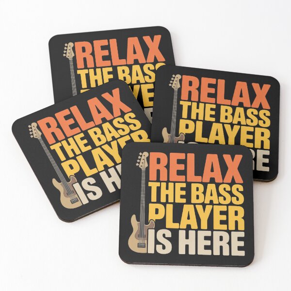 Item preview, Relax The Bass Player is Here Bass Guitar Musician Guitarist designed and sold by faridman.