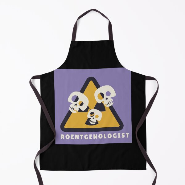 Item preview, Roentgenologist Skull & Radiation Symbol | Retro Spooky Radiology designed and sold by MyProfessionaltees.