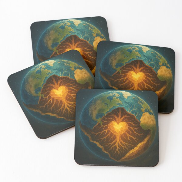 Item preview, Earth roots Core – Heart of the Living Planet designed and sold by GeoWild Designs.