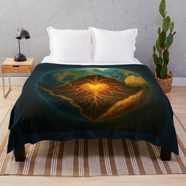 Item preview, Earth roots Core – Heart of the Living Planet designed and sold by GeoWild Designs.