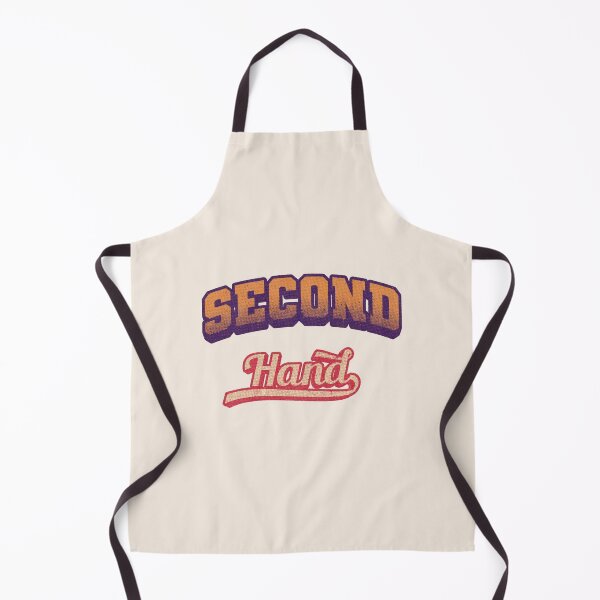 Item preview, Retro Halftone Second Hand Typography Design designed and sold by trepiu.