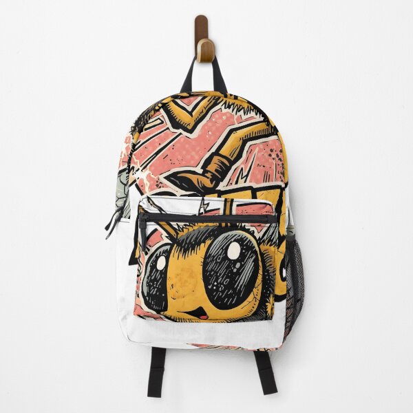 Item preview, Rocking Cartoon Bee Mascot Art designed and sold by SoulenCify.