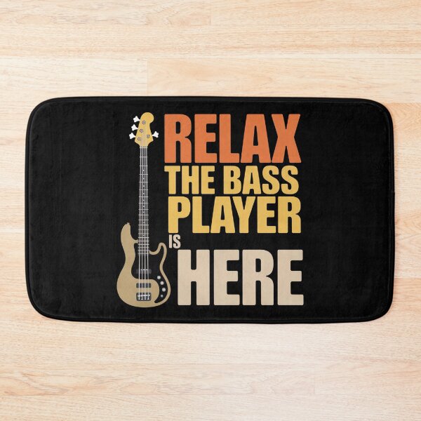 Item preview, Relax The Bass Player is Here Bass Guitar Musician Guitarist designed and sold by faridman.