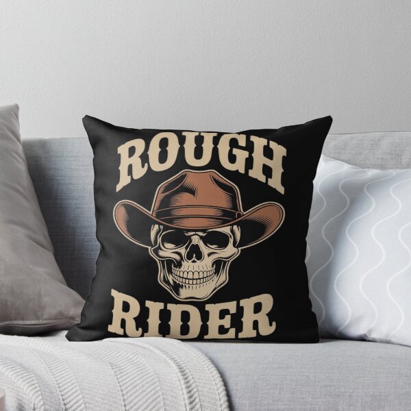 Item preview, Rough Rider Western Golf Skull designed and sold by Rotasiin.