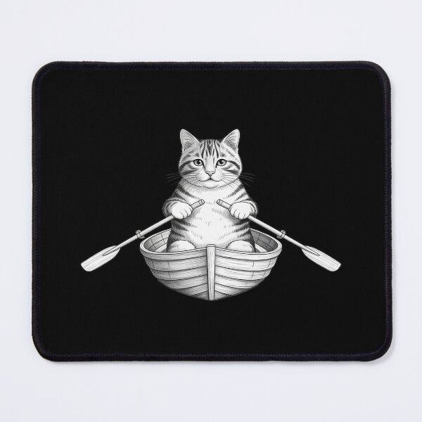 Item preview, Rowing Cat Kitten Lover Kids designed and sold by Rotasiin.