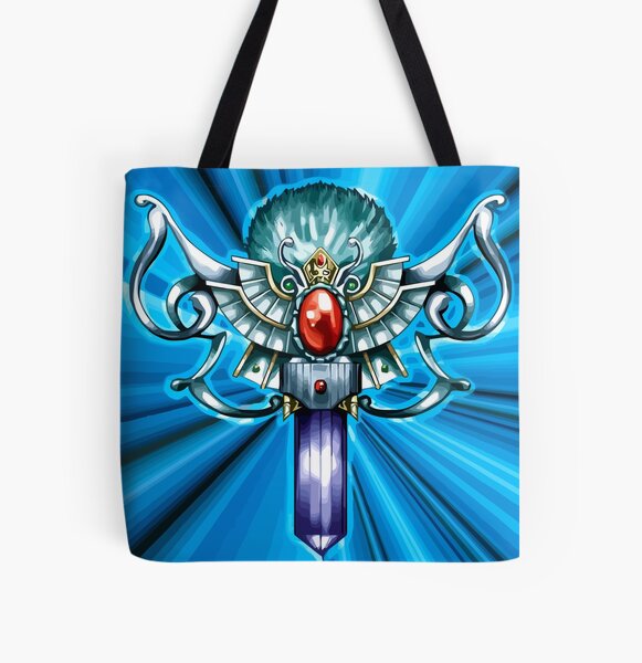 Monster wiedergeboren Allover-Print Tote Bag