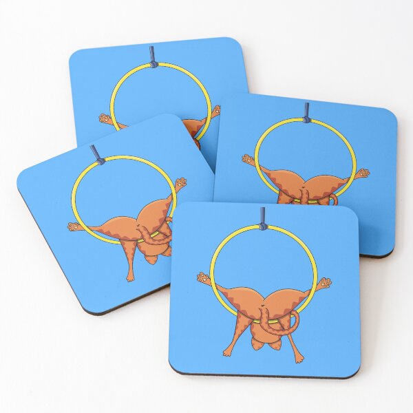 Item preview, Upside Down Acrobat Cat  – Aerial Hoop Fun designed and sold by Becky-Poppins.