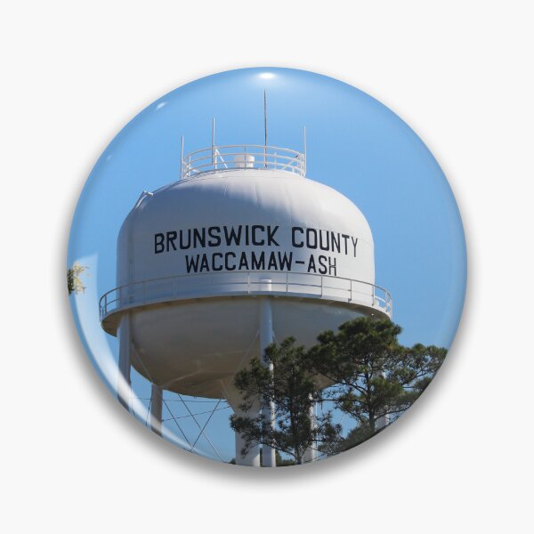 Item preview, Brunswick County Water Tower designed and sold by Cynthia48.