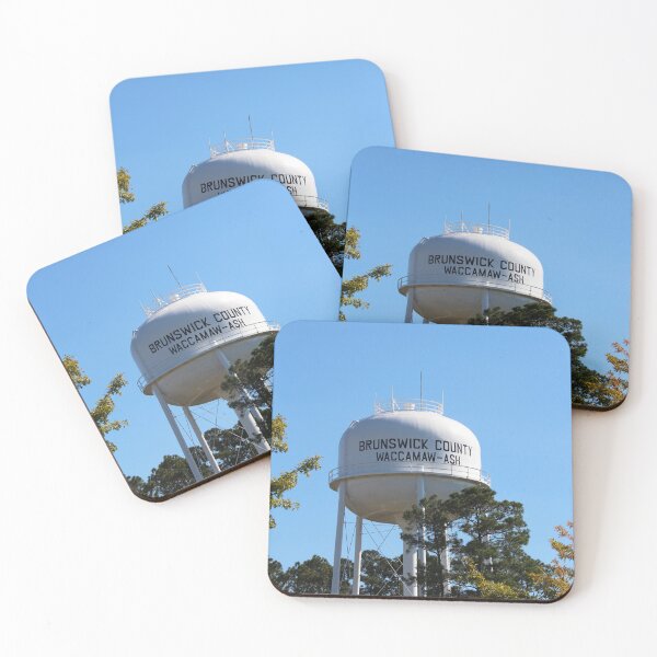 Item preview, Brunswick County Water Tower designed and sold by Cynthia48.