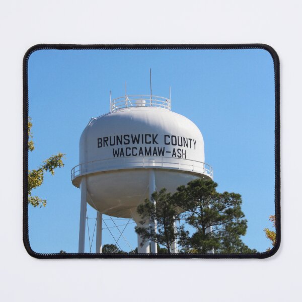 Item preview, Brunswick County Water Tower designed and sold by Cynthia48.