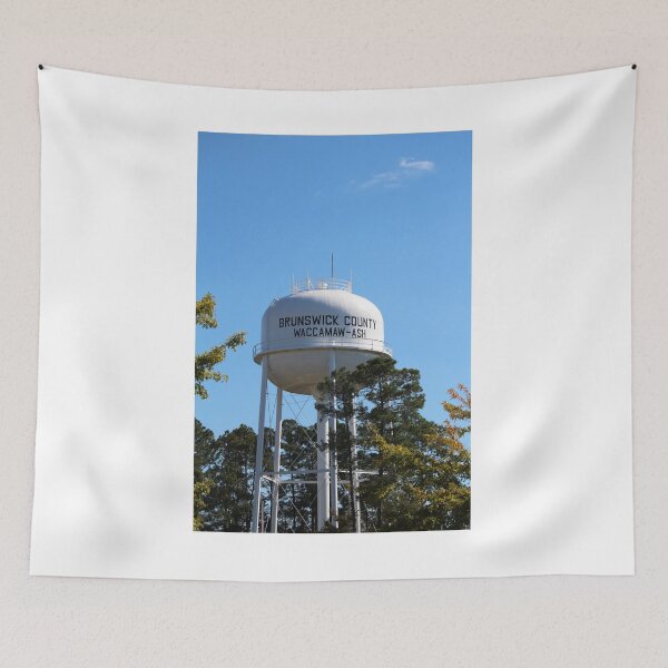 Item preview, Brunswick County Water Tower designed and sold by Cynthia48.